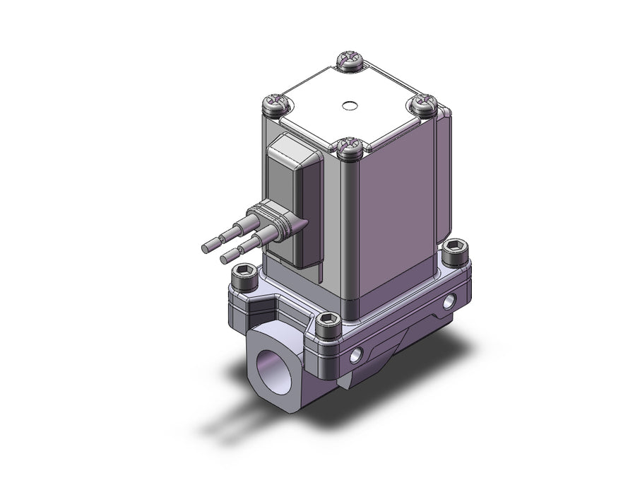 VXZ232CC Pilot Op 2 Port Solenoid Valve, (N.C.)