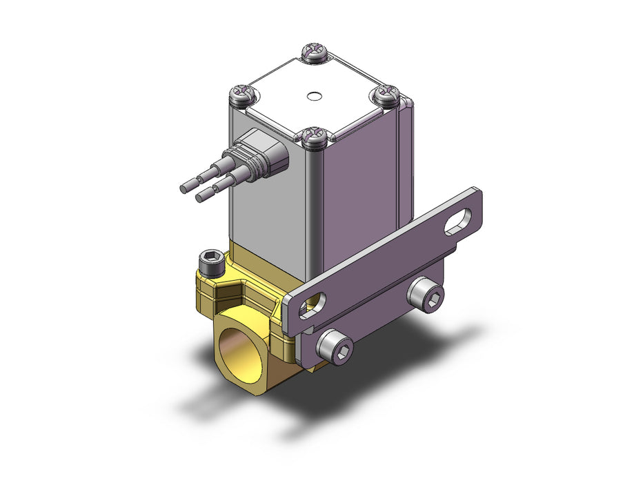 VXZ233BAXB Pilot Op 2 Port Solenoid Valve, (N.C.)