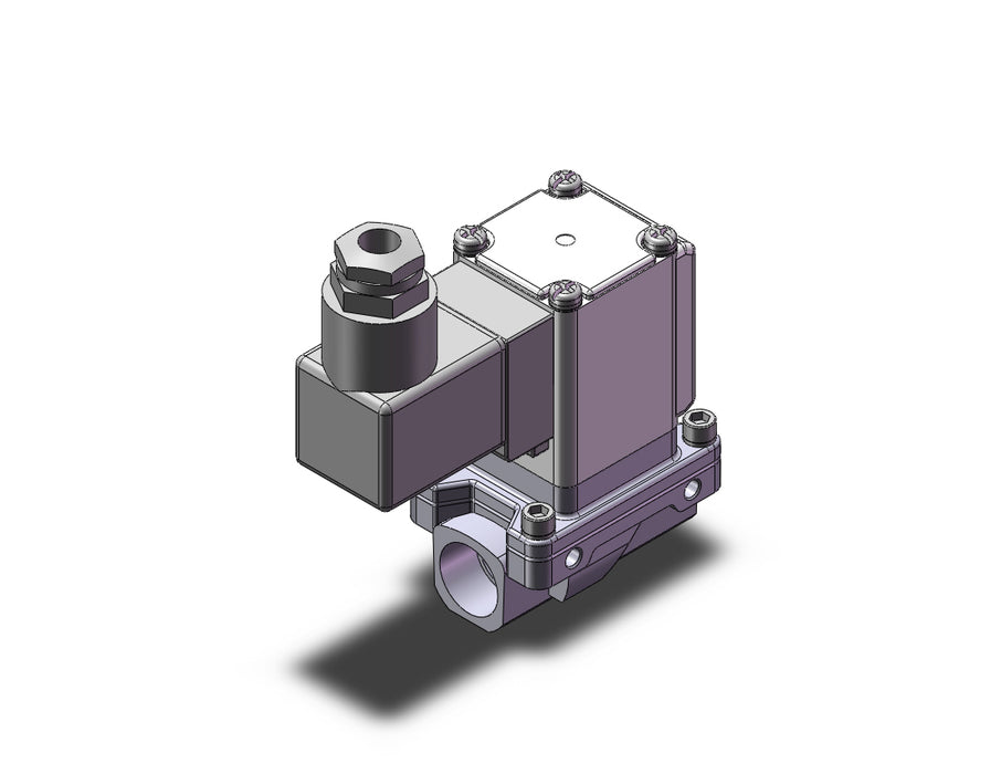 VXZ233DJB Pilot Op 2 Port Solenoid Valve, (N.C.)