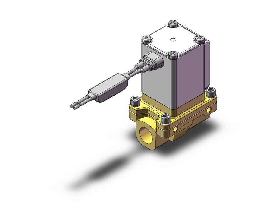VXZ235ACB Pilot Op 2 Port Solenoid Valve, (N.C.)