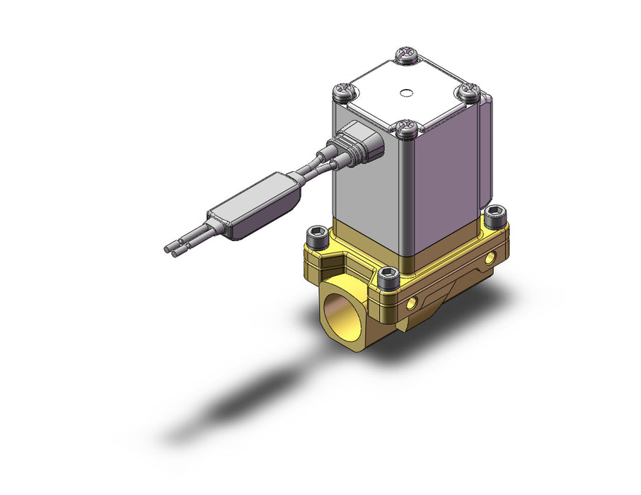 VXZ235BB Pilot Op 2 Port Solenoid Valve, (N.C.)
