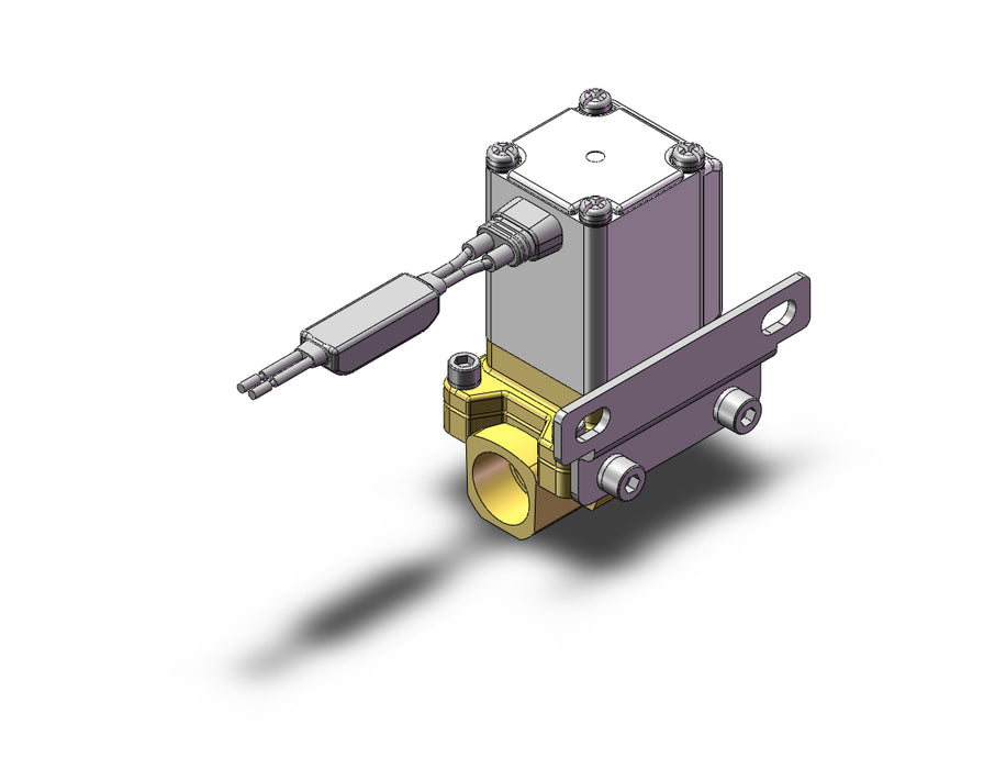VXZ235BCBXB Pilot Op 2 Port Solenoid Valve, (N.C.)