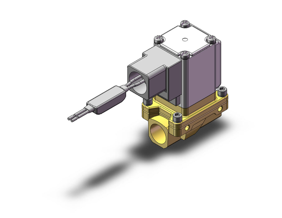 VXZ235BT Pilot Op 2 Port Solenoid Valve, (N.C.)