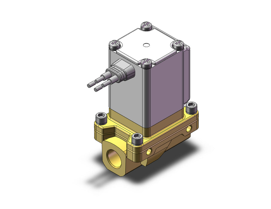 VXZ236ACA Pilot Op 2 Port Solenoid Valve, (N.C.)