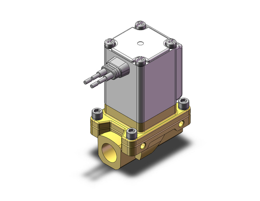 VXZ236AUB Pilot Op 2 Port Solenoid Valve, (N.C.)