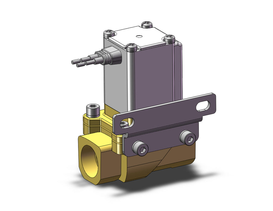 VXZ240FABXB Pilot Op 2 Port Solenoid Valve, (N.C.)