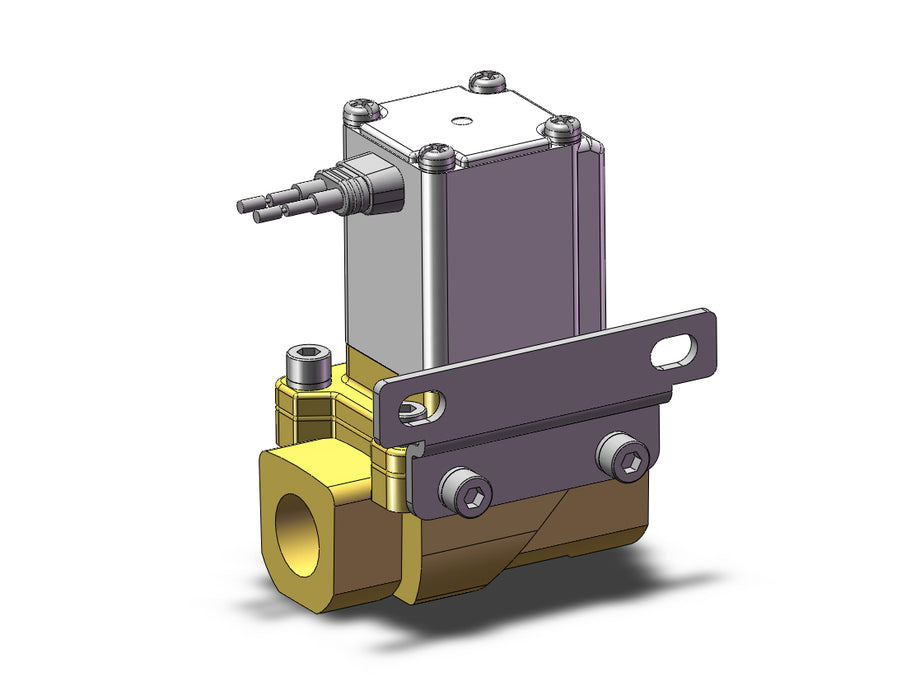 VXZ240FAXB Pilot Op 2 Port Solenoid Valve, (N.C.)