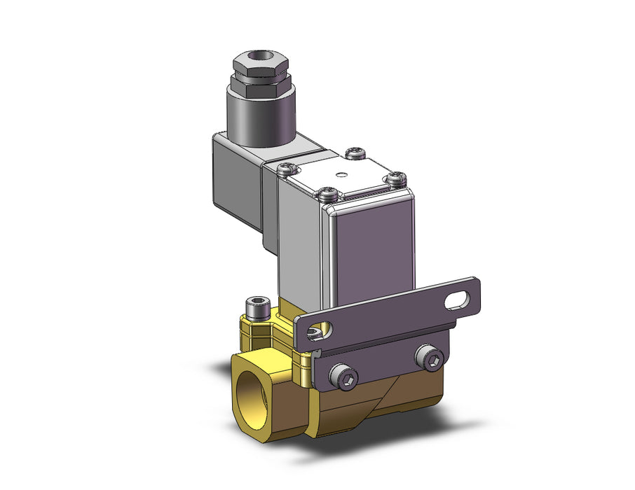 VXZ240FGBXBA Pilot Op 2 Port Solenoid Valve, (N.C.)