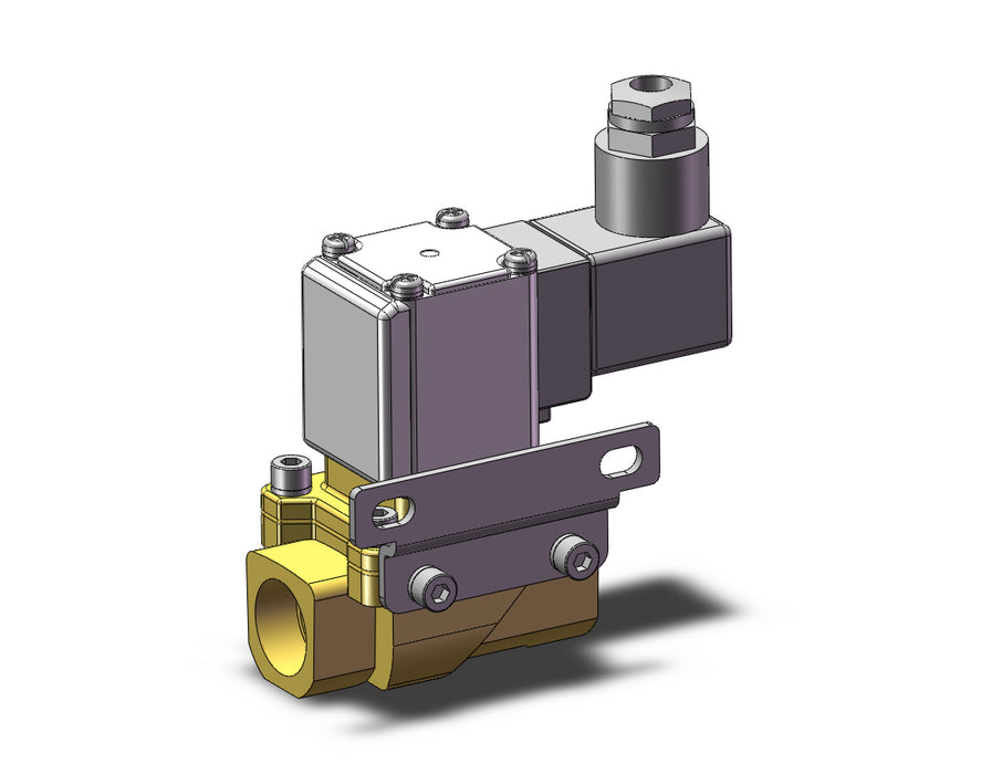VXZ240FGBXBB Pilot Op 2 Port Solenoid Valve, (N.C.)