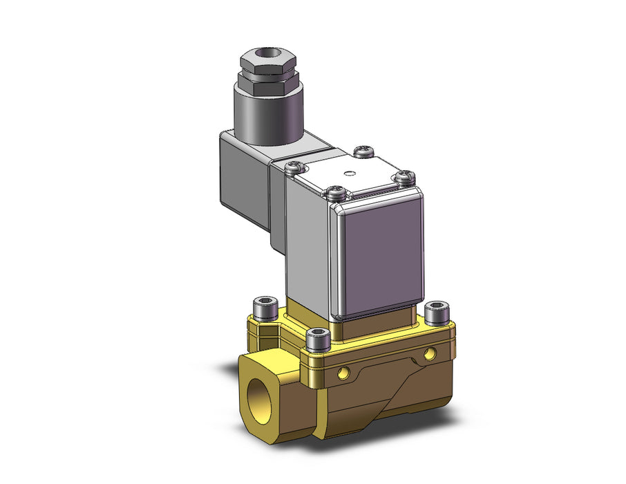 VXZ240FJXCA Pilot Op 2 Port Solenoid Valve, (N.C.)