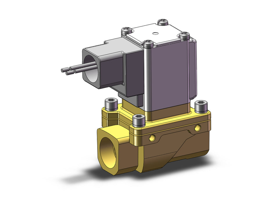 VXZ240FSB Pilot Op 2 Port Solenoid Valve, (N.C.)