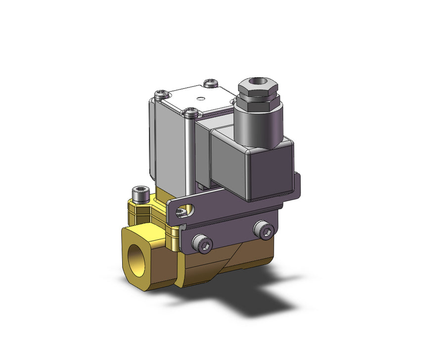 VXZ240FZ2AZXBC Pilot Op 2 Port Solenoid Valve, (N.C.)