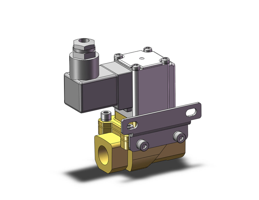 VXZ240FZ2CXB Pilot Op 2 Port Solenoid Valve, (N.C.)