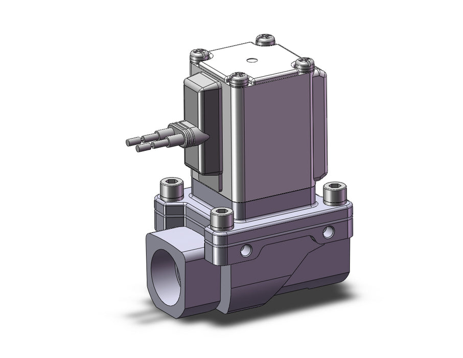 VXZ240GFB Pilot Op 2 Port Solenoid Valve, (N.C.)