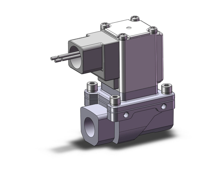 VXZ240GU Pilot Op 2 Port Solenoid Valve, (N.C.)