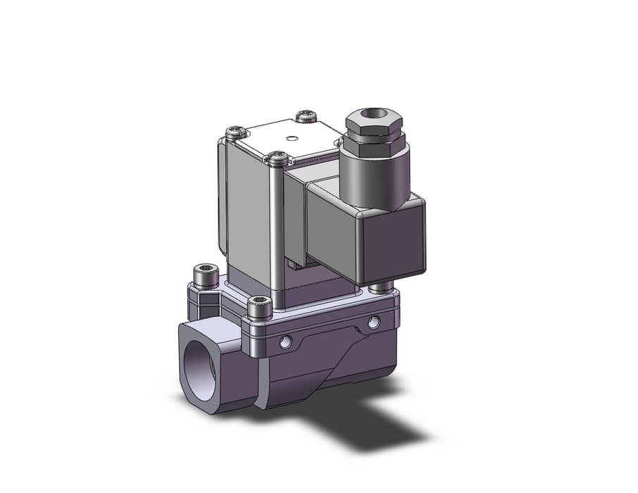 VXZ240GZ2ALXCC Pilot Op 2 Port Solenoid Valve, (N.C.)