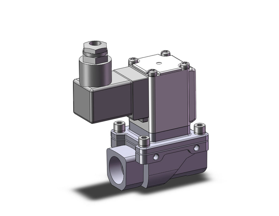 VXZ240GZ2AL Pilot Op 2 Port Solenoid Valve, (N.C.)