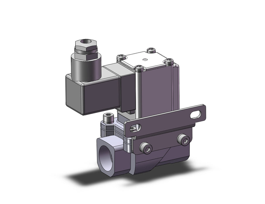 VXZ240GZ2CBXB Pilot Op 2 Port Solenoid Valve, (N.C.)