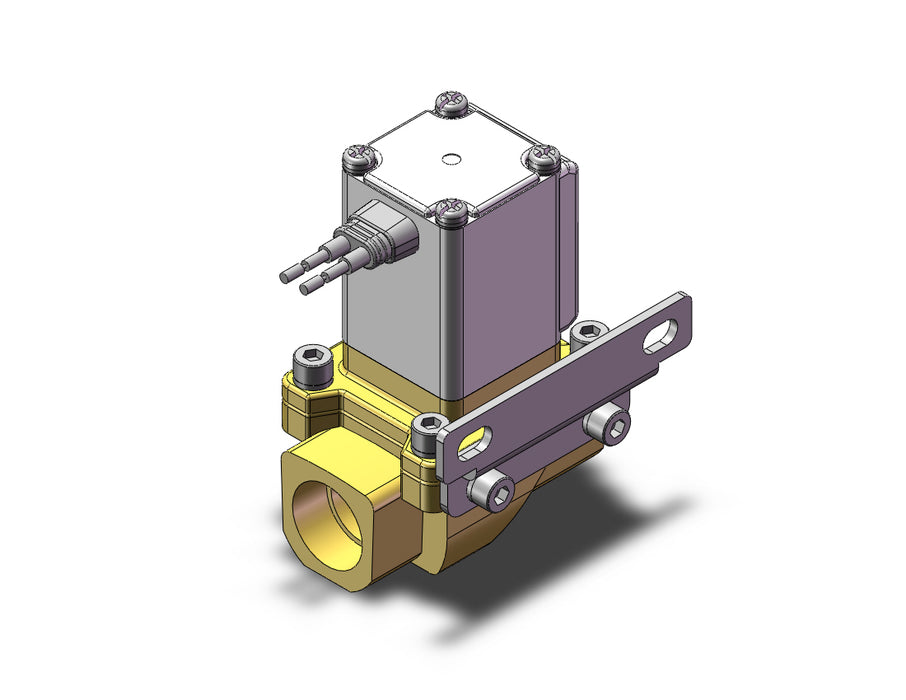 VXZ242FABXB Pilot Op 2 Port Solenoid Valve, (N.C.)