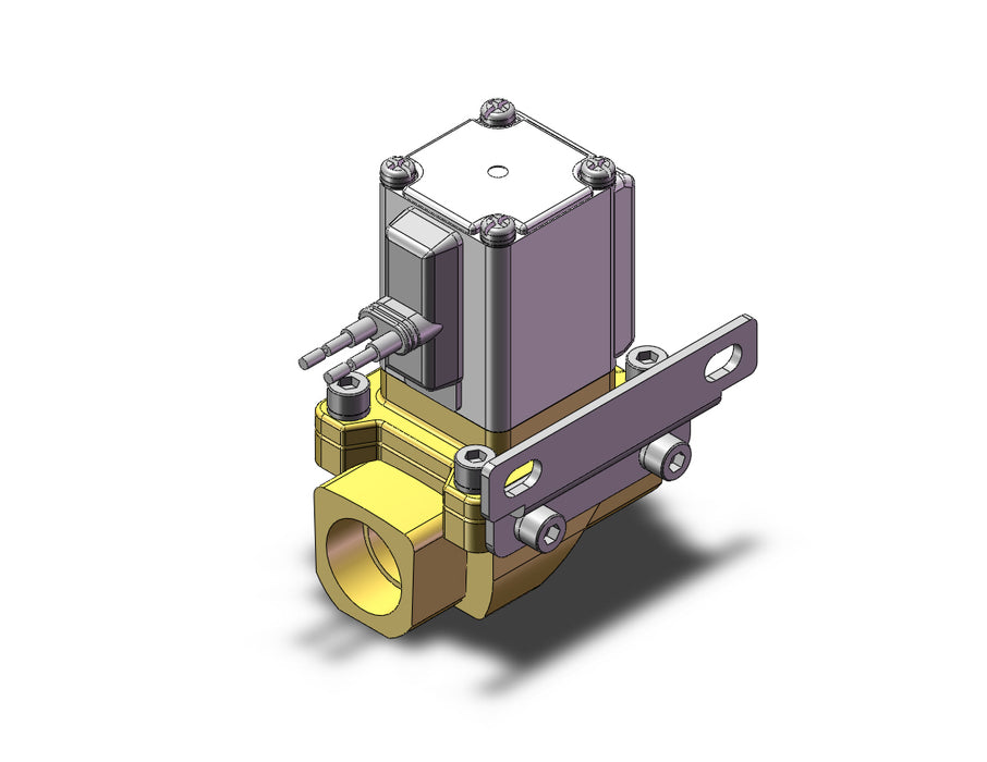 VXZ242FCBXB Pilot Op 2 Port Solenoid Valve, (N.C.)
