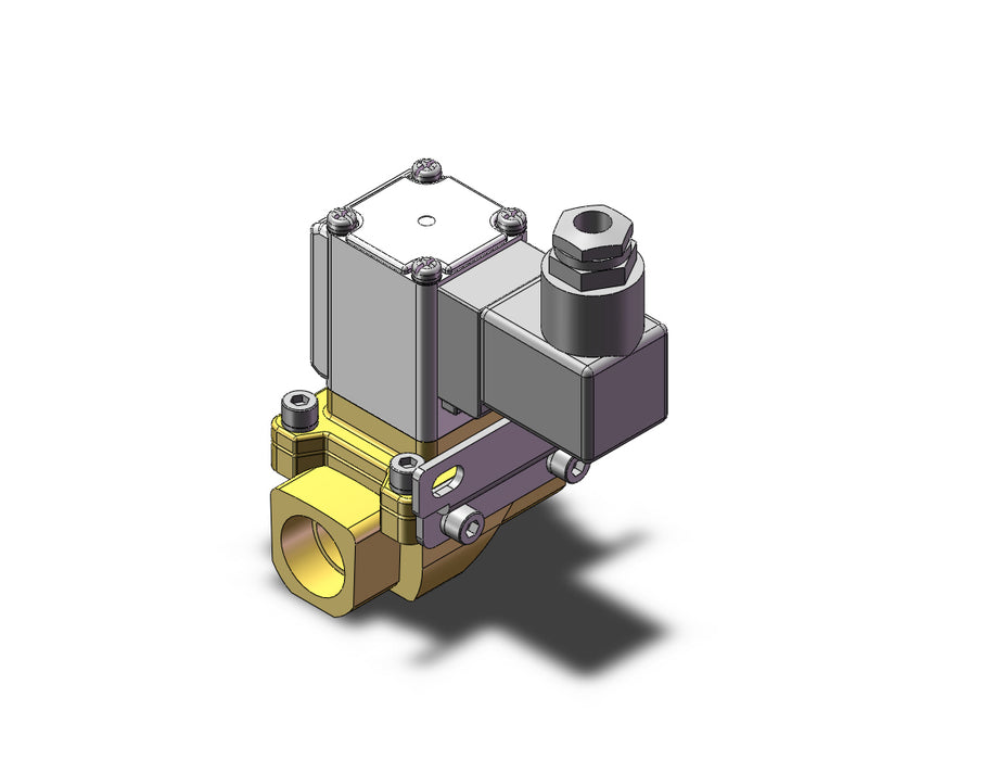 VXZ242FGBXBC Pilot Op 2 Port Solenoid Valve, (N.C.)