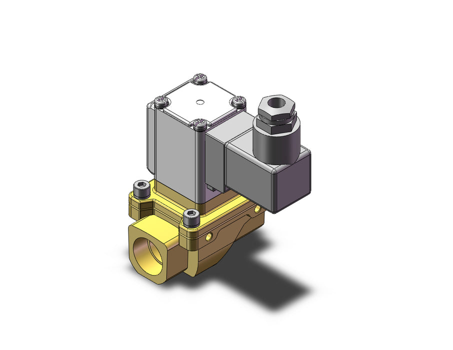 VXZ242FGBXCC Pilot Op 2 Port Solenoid Valve, (N.C.)