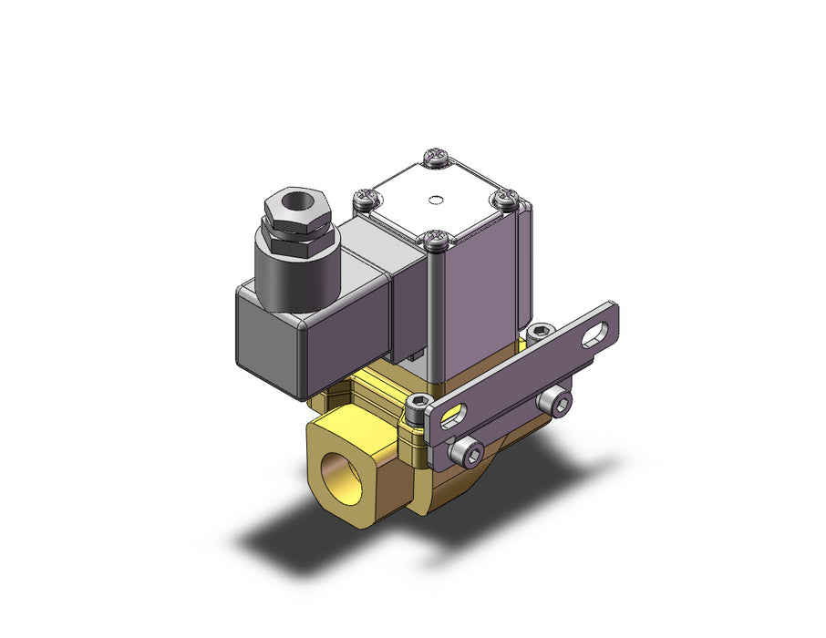 VXZ242FZ2ACXB Pilot Op 2 Port Solenoid Valve, (N.C.)