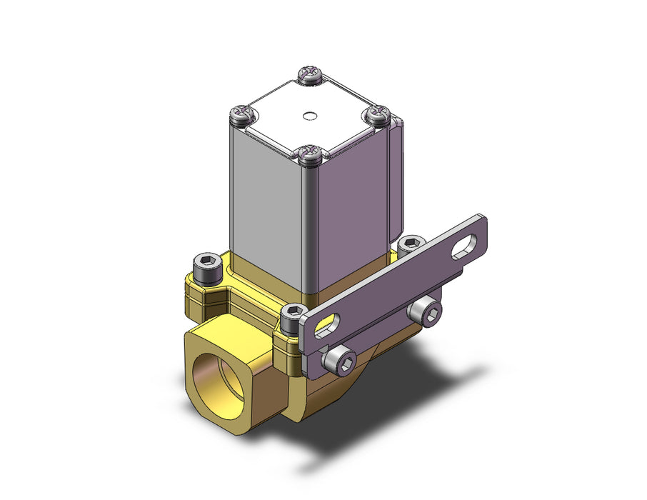 VXZ242FZ2ALXB Pilot Op 2 Port Solenoid Valve, (N.C.)