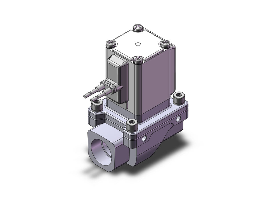 VXZ242GBB Pilot Op 2 Port Solenoid Valve, (N.C.)