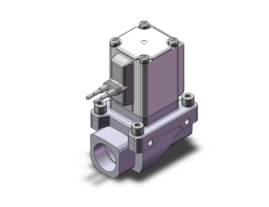 VXZ242GFB Pilot Op 2 Port Solenoid Valve, (N.C.)