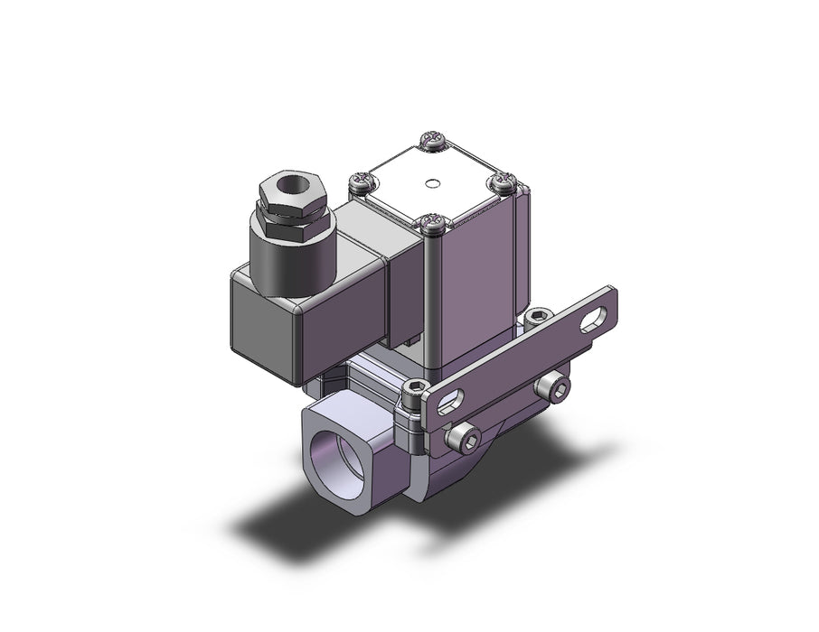 VXZ242GJBXB Pilot Op 2 Port Solenoid Valve, (N.C.)