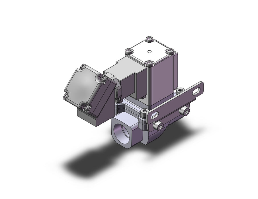 VXZ242GMBXB Pilot Op 2 Port Solenoid Valve, (N.C.)