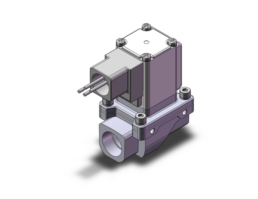 VXZ242GSG Pilot Op 2 Port Solenoid Valve, (N.C.)