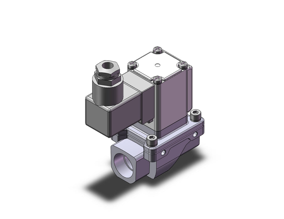 VXZ242GZ2AB Pilot Op 2 Port Solenoid Valve, (N.C.)
