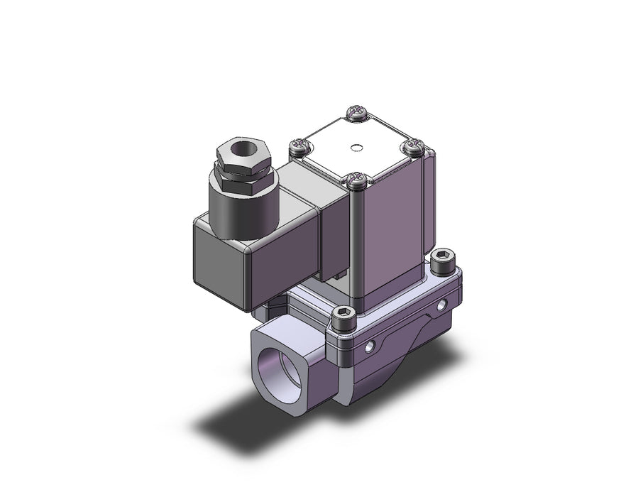 VXZ242GZ2AG Pilot Op 2 Port Solenoid Valve, (N.C.)