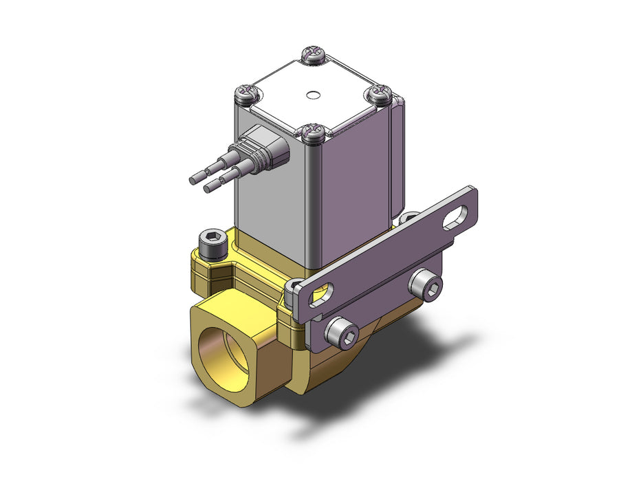 VXZ243FABXB Pilot Op 2 Port Solenoid Valve, (N.C.)