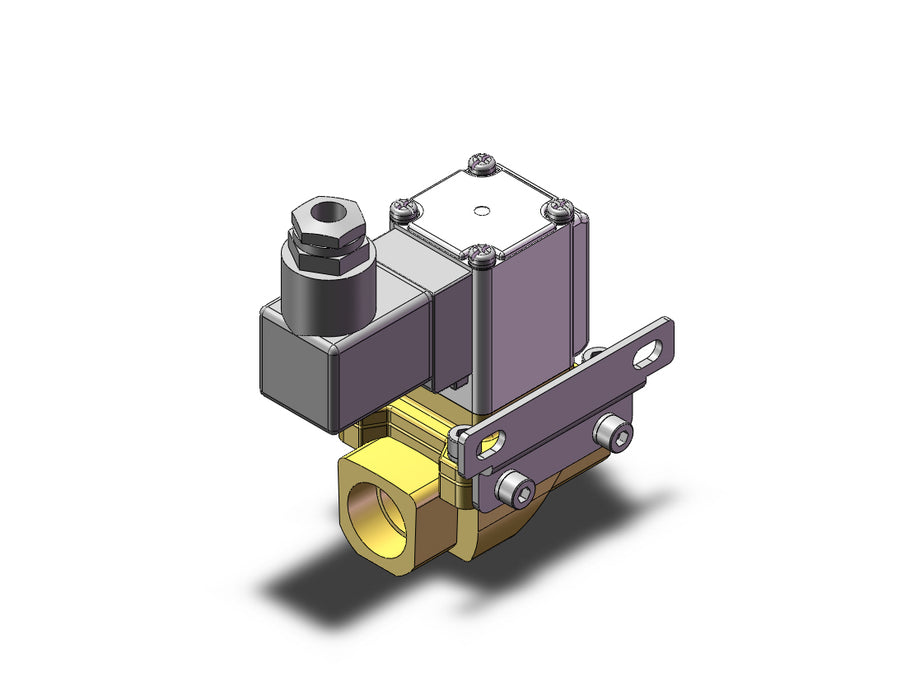 VXZ243FZ2AEXB Pilot Op 2 Port Solenoid Valve, (N.C.)