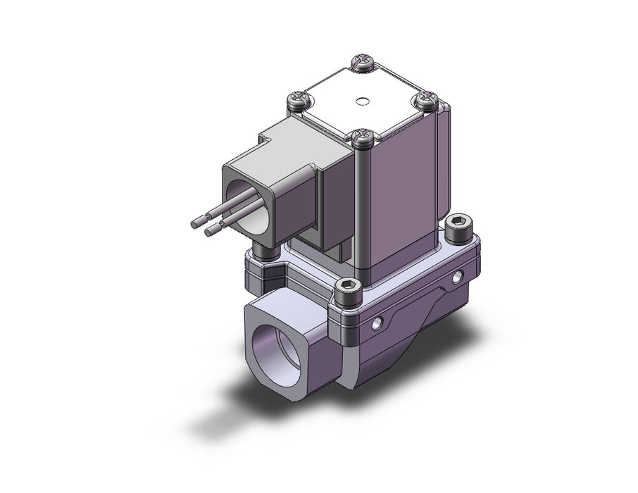 VXZ243GUB Pilot Op 2 Port Solenoid Valve, (N.C.)
