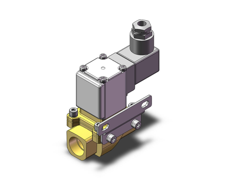 VXZ245FGBXBB Pilot Op 2 Port Solenoid Valve, (N.C.)