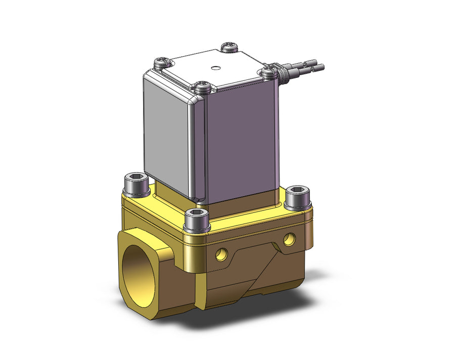 VXZ250HABXCB Pilot Op 2 Port Solenoid Valve, (N.C.)