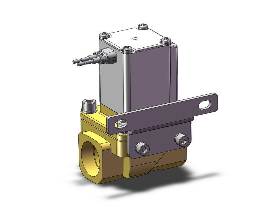 VXZ250HAXB Pilot Op 2 Port Solenoid Valve, (N.C.)