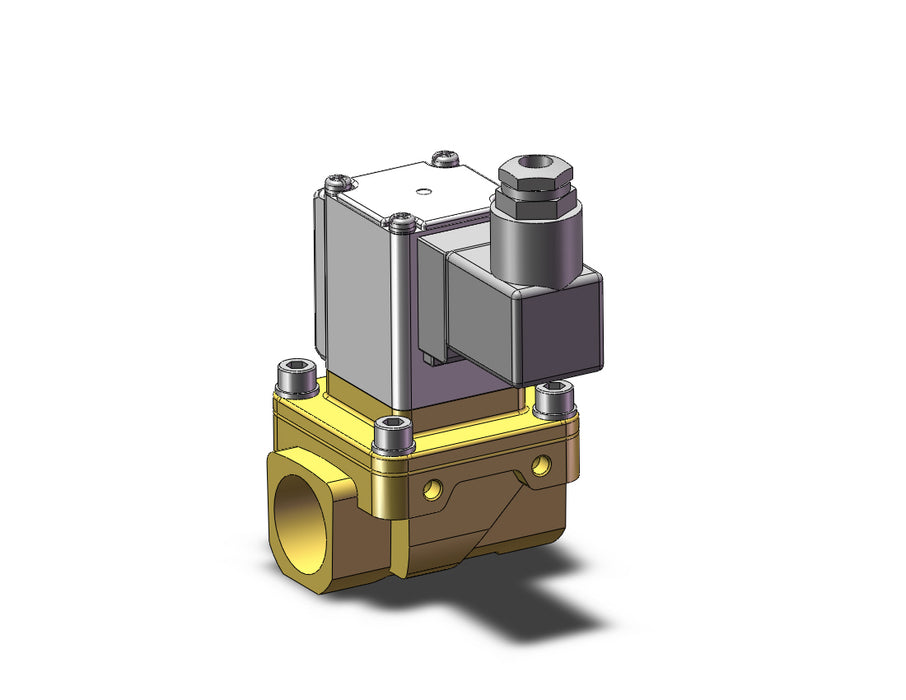 VXZ250HGBXCC Pilot Op 2 Port Solenoid Valve, (N.C.)