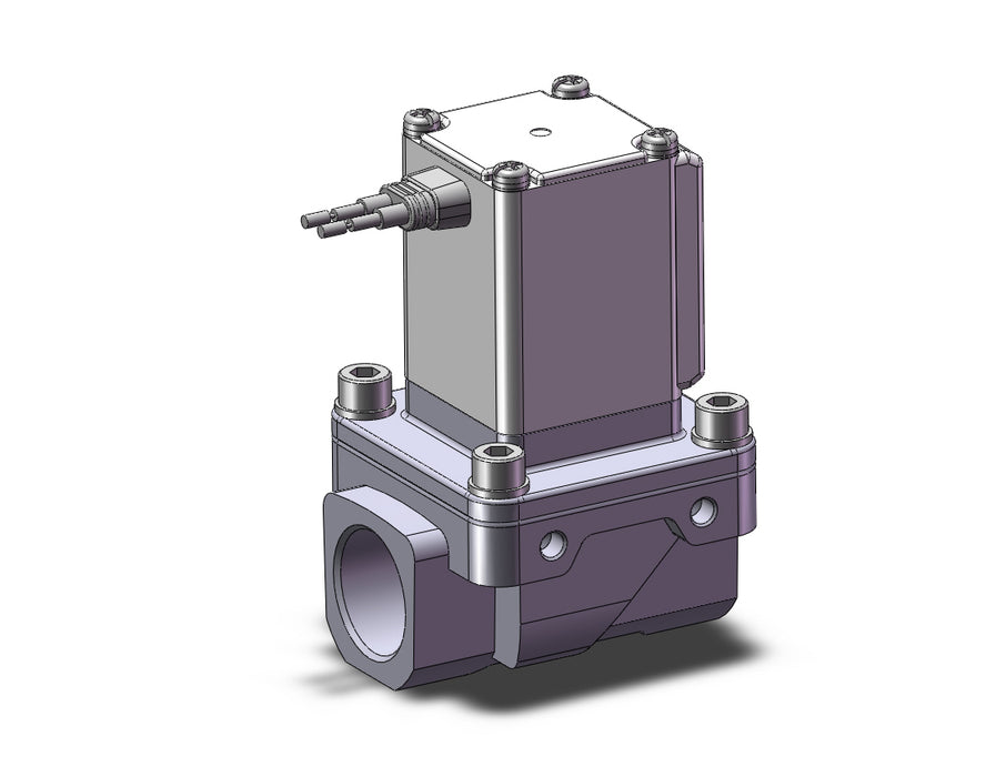 VXZ250JAA Pilot Op 2 Port Solenoid Valve, (N.C.)