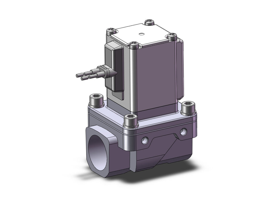 VXZ250JCB Pilot Op 2 Port Solenoid Valve, (N.C.)