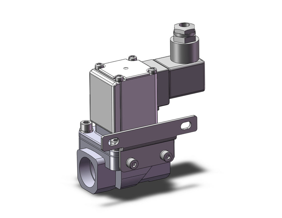 VXZ250JGXBB Pilot Op 2 Port Solenoid Valve, (N.C.)