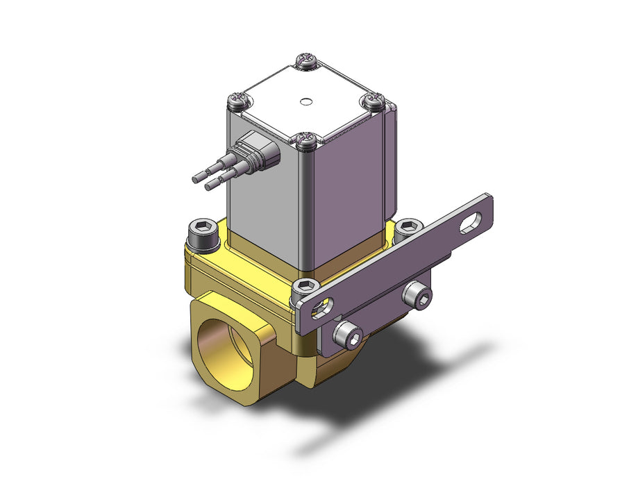 VXZ252HABXB Pilot Op 2 Port Solenoid Valve, (N.C.)