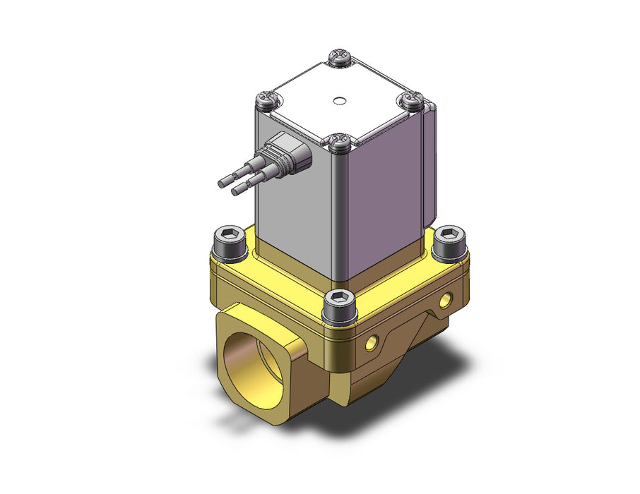 VXZ252HAB Pilot Op 2 Port Solenoid Valve, (N.C.)