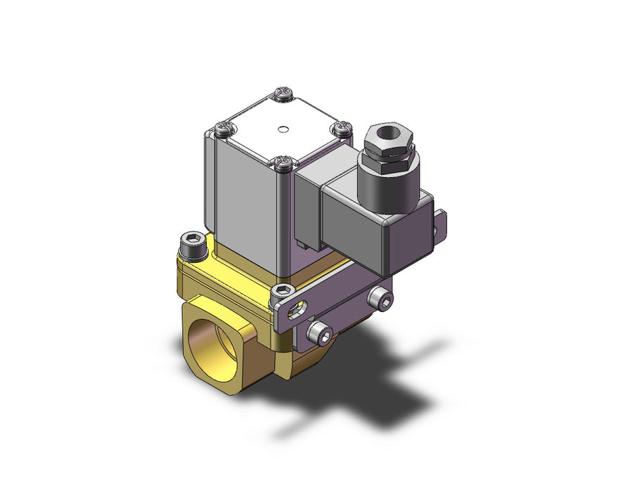 VXZ252HGBXBC Pilot Op 2 Port Solenoid Valve, (N.C.)