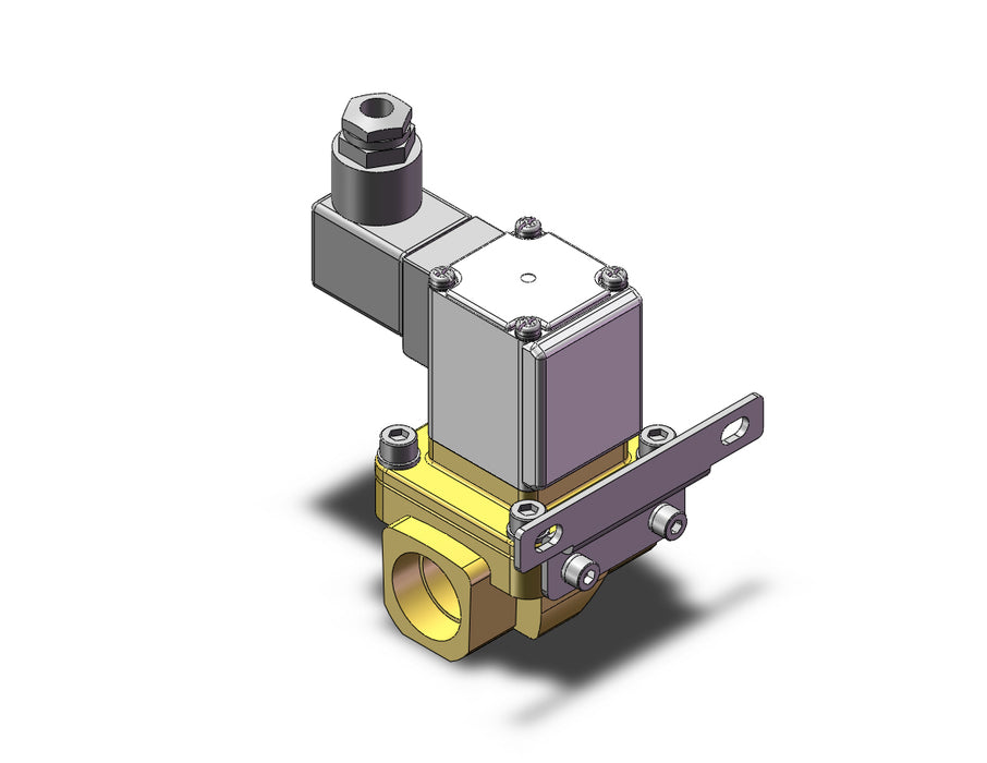 VXZ252HJCXBA Pilot Op 2 Port Solenoid Valve, (N.C.)