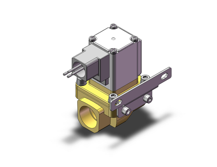 VXZ252HSBXB Pilot Op 2 Port Solenoid Valve, (N.C.)